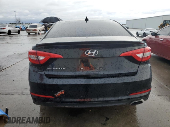 2015 Hyundai Sonata SE with VIN 5NPE24AF1FH234590, listed as a Copart auction lot 44267115 with 71,349 mi miles and Salvage Title. Bid and sale history available at DreamBid. Image 6.