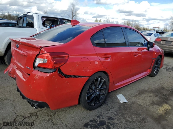 2020 Subaru WRX Limited with VIN JF1VA1N63L8807484, listed as a Copart auction lot 40405614 with 32,121 mi miles. Bid and sale history available at carsss.com. Image 3.