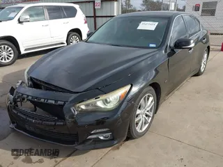 2015 Infiniti Q50 z VIN JN1BV7AP3FM335871, wystawiony jako IAAI lot #41472424 z przebiegiem 127 383 mil mil oraz . Historia ofert i sprzedaży dostępna na DreamBid. Obrazek 19.