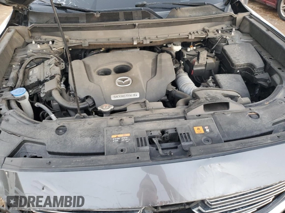 2020 Mazda CX-9 Touring with VIN JM3TCACY6L0402127, listed as a Copart auction lot 80961074 with 52,121 mi miles and Salvage title. Bid and sale history available at DreamBid. Image 12.