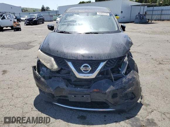 2014 Nissan Rogue S z VIN 5N1AT2MT0EC763522, wystawiony jako Copart lot #57451115 z przebiegiem 282 120 mil mil oraz Szkoda całkowita • Salvage title. Historia ofert i sprzedaży dostępna na DreamBid. Obrazek 5.