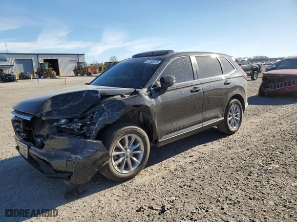 2023 Honda CR-V EX-L with VIN 7FARS4H74PE007883, listed as a Copart auction lot 47208975 with 48,941 mi miles and Salvage Title. Bid and sale history available at carsss.com. Image 1.