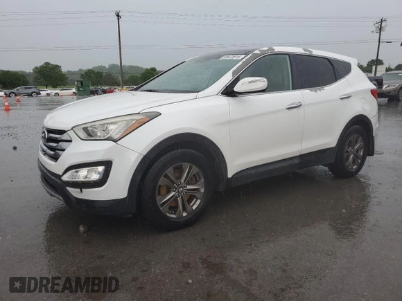 2013 Hyundai Santa Fe Sport z VIN 5XYZU3LB0DG105390, wystawiony jako Copart lot #55672615 z przebiegiem 180 577 mil mil oraz Czysty tytuł • Clean title. Historia ofert i sprzedaży dostępna na DreamBid. Obrazek 1.
