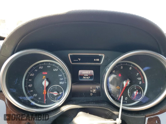 2019 Mercedes-Benz GLS 450 with VIN 4JGDF6EE6KB240468, listed as a Copart auction lot 58769884 with 74,147 mi miles and Salvage Title. Bid and sale history available at DreamBid. Image 9.