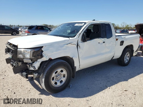 2024 Nissan Frontier S with VIN 1N6ED1CL6RN656660, listed as a Copart auction lot 49865365 with 26,140 mi miles and Salvage title. Bid and sale history available at DreamBid. Image 1.