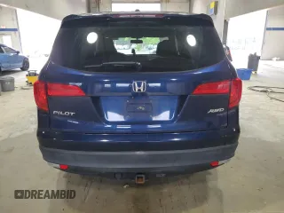 2016 Honda Pilot EX-L with VIN 5FNYF6H75GB064214, listed as a Copart auction lot 51669645 with 208,914 mi miles and Salvage Title. Bid and sale history available at carsss.com. Image 6.