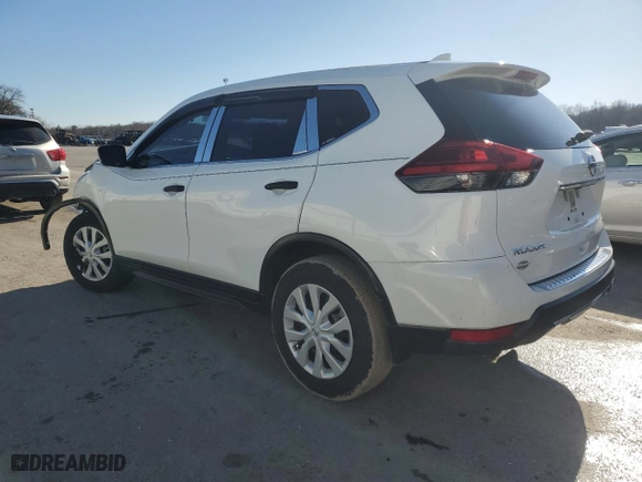2017 Nissan Rogue S with VIN JN8AT2MV8HW014433, listed as a Copart auction lot 45301165 with 73,241 mi miles and Salvage Title. Bid and sale history available at carsss.com. Image 2.