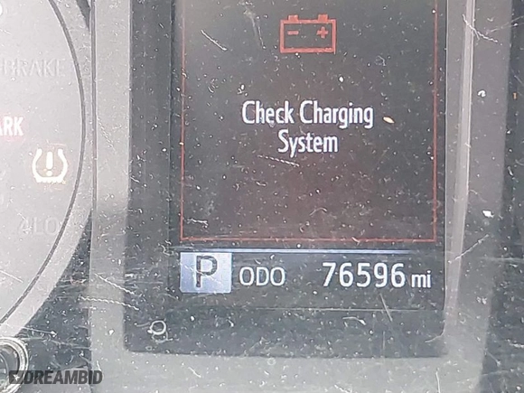 2019 Toyota Tacoma 2WD SR with VIN 5TFAX5GN3KX153349, listed as a IAAI auction lot 41145025 with 76,596 mi miles. Bid and sale history available at carsss.com. Image 15.