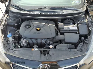 2016 Kia Forte EX with VIN KNAFX5A82G5628739, listed as a Copart auction lot 52540205 with 47,286 mi miles and Salvage Title. Bid and sale history available at DreamBid. Image 11.