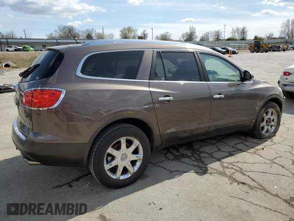 2009 Buick Enclave CXL with VIN 5GAER23D59J137143, listed as a Copart auction lot 50074075 with 222,761 mi miles and Salvage Title. Bid and sale history available at carsss.com. Image 3.