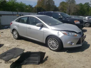 2012 Ford Focus SEL with VIN 1FAHP3H2XCL360665, listed as a Copart auction lot 53663585 with 53,071 mi miles and Salvage Title. Bid and sale history available at carsss.com. Image 4.