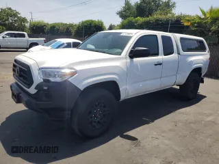 2022 Toyota Tacoma SR z VIN 3TYSX5EN7NT016906, wystawiony jako Copart lot #57120025 z przebiegiem 16 756 mil mil oraz Szkoda całkowita • Salvage title. Historia ofert i sprzedaży dostępna na DreamBid. Obrazek 1.