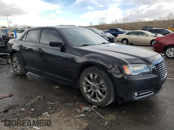 2014 Chrysler 300 with VIN 2C3CCAGG7EH298065, listed as a Copart auction lot 45703325 with 140,800 mi miles and Salvage Title. Bid and sale history available at carsss.com. Image 4.