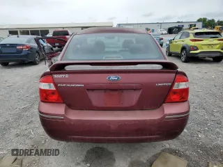 2005 Ford Five Hundred Limited with VIN 1FAFP25195G136277, listed as a Copart auction lot 55783125 with Not provided miles and Salvage title. Bid and sale history available at DreamBid. Image 6.