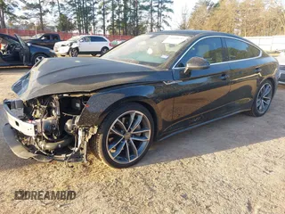2021 Audi A5 Sportback S line Premium Plus with VIN WAUFACF57MA020805, listed as a IAAI auction lot 41818697 with 80,804 mi miles and . Bid and sale history available at DreamBid. Image 18.