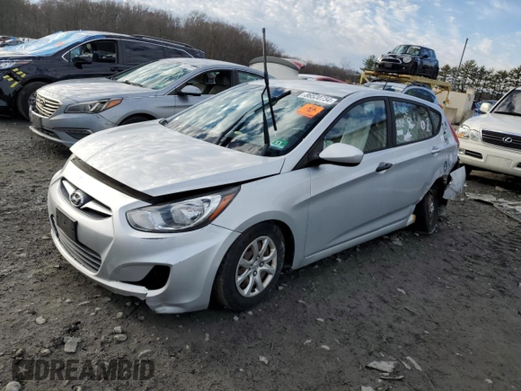 2013 Hyundai Accent GS with VIN KMHCT5AE9DU072126, listed as a Copart auction lot 86520734 with 0 mi miles and Salvage Title. Bid and sale history available at carsss.com. Image 1.
