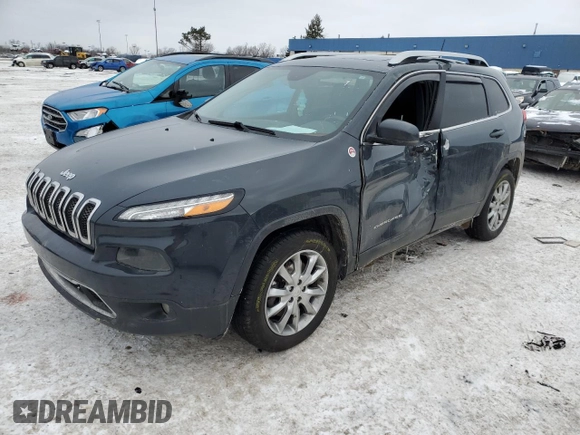 2018 Jeep Cherokee Limited z VIN 1C4PJMDX9JD622181, wystawiony jako Copart lot #46418035 z przebiegiem 136 667 mil mil oraz Szkoda całkowita • Salvage title. Historia ofert i sprzedaży dostępna na DreamBid. Obrazek 1.