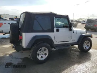 2005 Jeep Wrangler Rubicon with VIN 1J4FA69S75P383071, listed as a Copart auction lot 86371504 with 92,951 mi miles and Salvage Title. Bid and sale history available at carsss.com. Image 3.