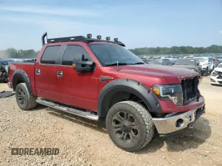 2014 Ford F-150 XL with VIN 1FTFW1EF6EKE95389, listed as a Copart auction lot 62187625 with 133,090 mi miles and Salvage title. Bid and sale history available at DreamBid. Image 4.