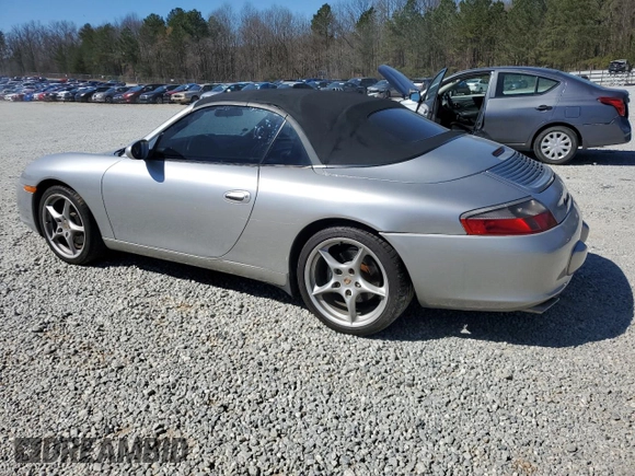 2003 Porsche 911 Carrera with VIN WP0CA29913S653663, listed as a Copart auction lot 49332695 with 85,401 mi miles and Salvage Title. Bid and sale history available at carsss.com. Image 2.