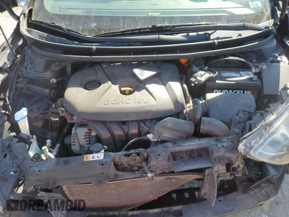 2013 Hyundai Elantra GT with VIN KMHD35LE1DU062465, listed as a Copart auction lot 75416564 with 118,953 mi miles and Salvage Title. Bid and sale history available at carsss.com. Image 12.