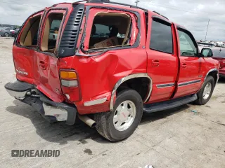 2000 GMC Yukon SLT with VIN 1GKEK13T6YJ107091, listed as a Copart auction lot 60345384 with 153,598 mi miles and Salvage Title. Bid and sale history available at carsss.com. Image 3.