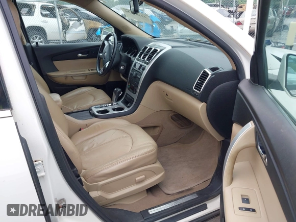 2010 GMC Acadia SLT1 with VIN 1GKLVMED9AJ182489, listed as a IAAI auction lot 42381529 with 191,345 mi miles and . Bid and sale history available at DreamBid. Image 5.