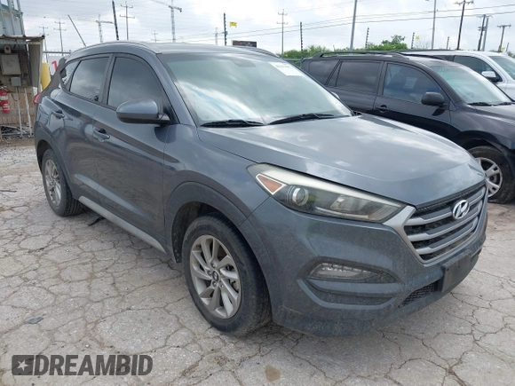 2018 Hyundai Tucson SEL with VIN KM8J33A48JU620843, listed as a IAAI auction lot 42117097 with 158,722 mi miles. Bid and sale history available at carsss.com. Image 1.