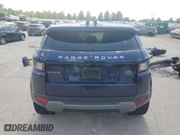 2018 Land Rover Range Rover Evoque SE with VIN SALVP2RX3JH280442, listed as a Copart auction lot 61651375 with 107,604 mi miles and Clean title. Bid and sale history available at DreamBid. Image 6.