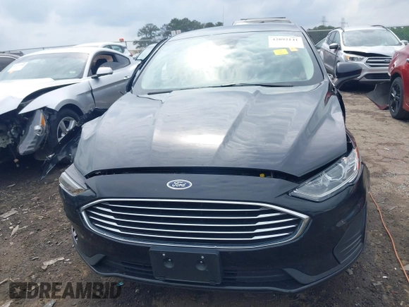 2020 Ford Fusion SE with VIN 3FA6P0LU9LR234832, listed as a IAAI auction lot 42092141 with 54,866 mi miles and . Bid and sale history available at carsss.com. Image 12.