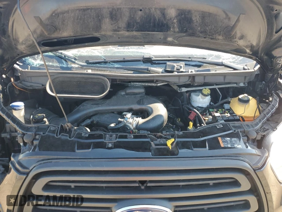 2019 Ford Transit Passenger XL with VIN 1FBAX2CM5KKB06028, listed as a Copart auction lot 70045494 with 193,889 mi miles and Salvage Title. Bid and sale history available at carsss.com. Image 12.
