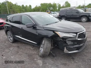 2020 Acura RDX Technology with VIN 5J8TC2H50LL010337, listed as a IAAI auction lot 42291855 with 82,876 mi miles and . Bid and sale history available at DreamBid. Image 1.