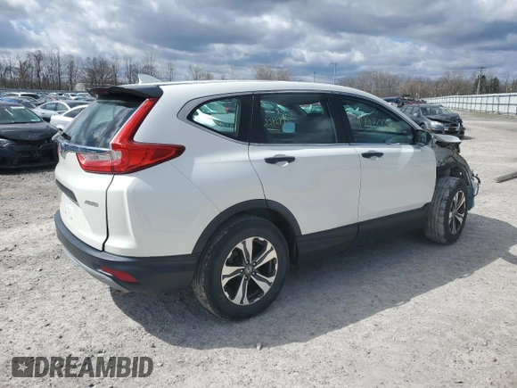 2017 Honda CR-V LX with VIN 5J6RW6H33HL004829, listed as a Copart auction lot 47280045 with 137,576 mi miles and Salvage Title. Bid and sale history available at DreamBid. Image 3.