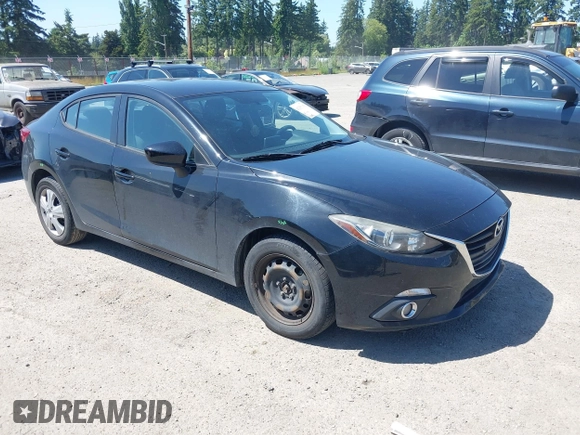2015 Mazda 3 i Sport z VIN JM1BM1U74F1239306, wystawiony jako IAAI lot #42353133 z przebiegiem 150 051 mil mil oraz . Historia ofert i sprzedaży dostępna na DreamBid. Obrazek 1.