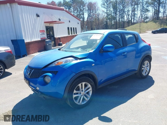 2012 Nissan Juke SL with VIN JN8AF5MR3CT114039, listed as a IAAI auction lot 41743930 with 145,764 mi miles. Bid and sale history available at carsss.com. Image 2.