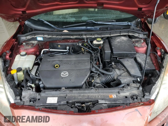 2010 Mazda 3 i Touring with VIN JM1BL1SF9A1133245, listed as a Copart auction lot 55726585 with 129,842 mi miles and Salvage Title. Bid and sale history available at DreamBid. Image 11.