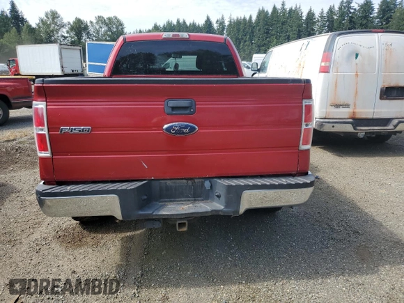 2010 Ford F-150 XL with VIN 1FTEX1E8XAFC24431, listed as a Copart auction lot 62084625 with 155,985 mi miles and Clean title. Bid and sale history available at DreamBid. Image 6.
