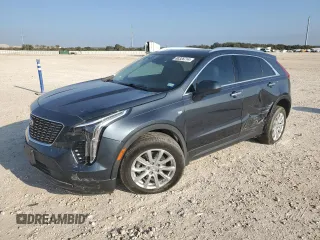 2021 Cadillac XT4 AWD Luxury with VIN 1GYFZBR43MF004722, listed as a Copart auction lot 80326714 with 45,046 mi miles and Salvage Title. Bid and sale history available at carsss.com. Image 1.