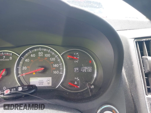 2012 Nissan Maxima SV with VIN 1N4AA5AP8CC837548, listed as a IAAI auction lot 42440752 with 179,693 mi miles and . Bid and sale history available at DreamBid. Image 7.