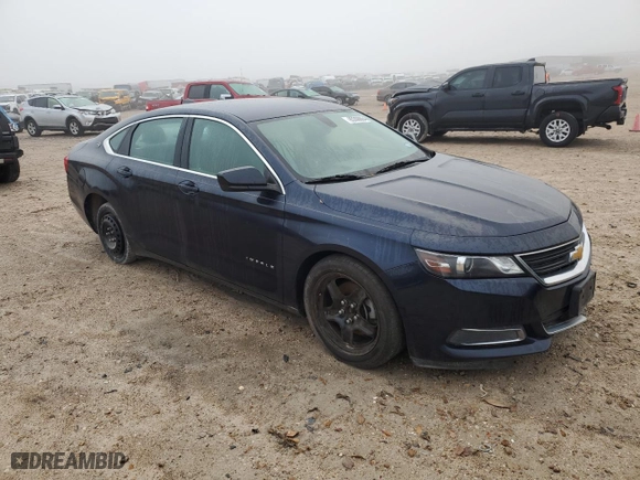 2017 Chevrolet Impala LS with VIN 2G11X5SAXH9146192, listed as a Copart auction lot 85308864 with 168,036 mi miles and Clean Title. Bid and sale history available at carsss.com. Image 4.