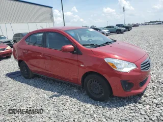 2019 Mitsubishi Mirage ES z VIN ML32F3FJ3KHF10586, wystawiony jako Copart lot #57553515 z przebiegiem 90 408 mil mil oraz Nie do naprawy • Non repairable. Historia ofert i sprzedaży dostępna na DreamBid. Obrazek 4.