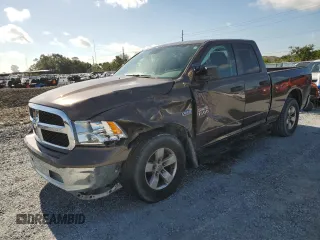 2021 Ram 1500 Tradesman with VIN 1C6RR6FT2MS575753, listed as a Copart auction lot 65060075 with 32,062 mi miles and Salvage title. Bid and sale history available at DreamBid. Image 1.
