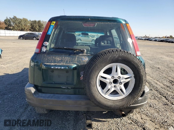 2001 Honda CR-V EX with VIN JHLRD18671S026467, listed as a Copart auction lot 78949614 with 206,097 mi miles and Salvage Title. Bid and sale history available at carsss.com. Image 6.
