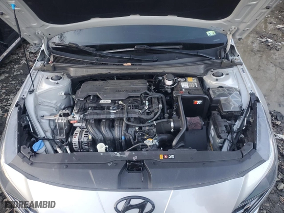 2021 Hyundai Elantra SEL with VIN 5NPLN4AGXMH022890, listed as a Copart auction lot 87130624 with 32,436 mi miles and Salvage Title. Bid and sale history available at carsss.com. Image 12.