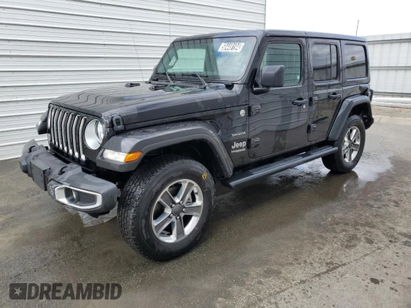 2022 Jeep Wrangler Unlimited Sahara с VIN 1C4HJXEN5NW250948, выставлен на аукционе Copart как лот 50449194 с пробегом 22 133 миль миль и Чистый • Clean title. История ставок и продаж доступна на DreamBid. Изображение 1.