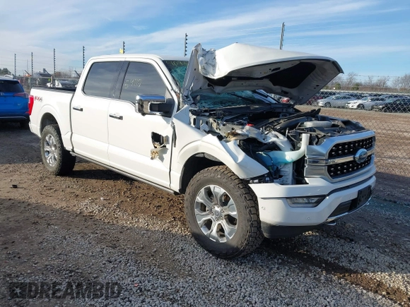 2021 Ford F-150 XL z VIN 1FTFW1E8XMFB96819, wystawiony jako IAAI lot #40954112 z przebiegiem 39 174 mil mil oraz . Historia ofert i sprzedaży dostępna na DreamBid. Obrazek 1.