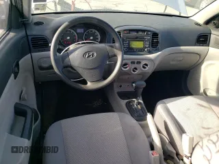 2010 Hyundai Accent GLS with VIN KMHCN4AC4AU426665, listed as a Copart auction lot 76063604 with 154,564 mi miles and Salvage Title. Bid and sale history available at carsss.com. Image 8.