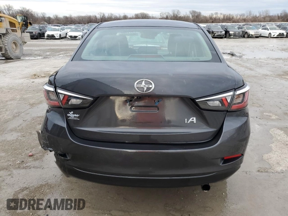 2016 Scion iA with VIN 3MYDLBZV9GY137846, listed as a Copart auction lot 46223565 with 150,519 mi miles and Salvage Title. Bid and sale history available at carsss.com. Image 6.
