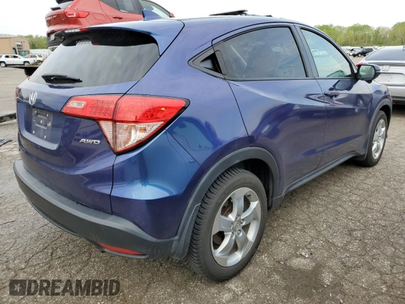 2016 Honda HR-V EX with VIN 3CZRU6H51GM706636, listed as a Copart auction lot 49734804 with 137,388 mi miles and Salvage Title. Bid and sale history available at carsss.com. Image 3.