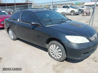 2004 Honda Civic LX with VIN 1HGEM21554L043206, listed as a IAAI auction lot 41915473 with 198,643 mi miles. Bid and sale history available at carsss.com. Image 1.